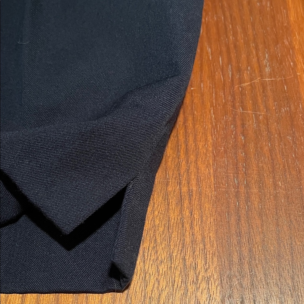 EUC Vintage Adrienne Vittadini Black Wool Blend High Waisted Pants - Picture 9 of 11